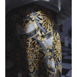 pantalón estampado barroco