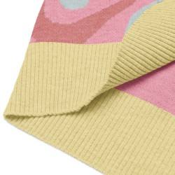 Chaleco de punto "virus"