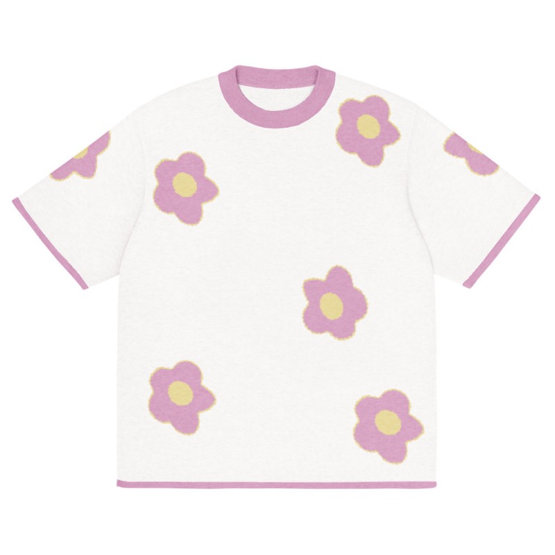 Camiseta floreada