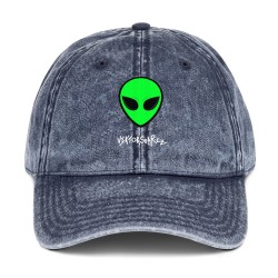 Gorra desgastada alien