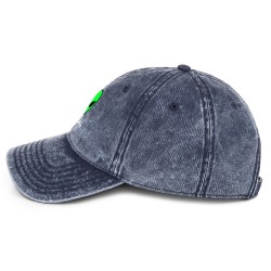 Gorra desgastada alien