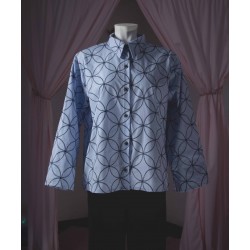 Camisa bordada círculos