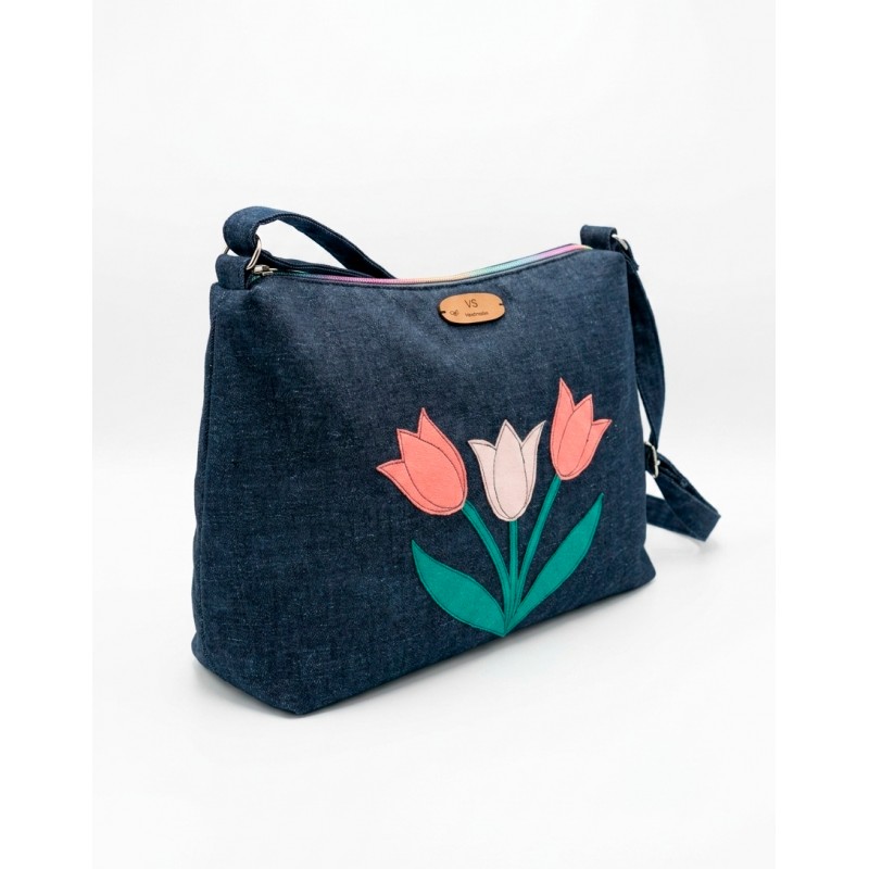 bolso tulipanes