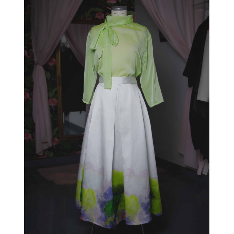 blusa gasa lima