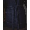 chaqueta cruzada vaquera