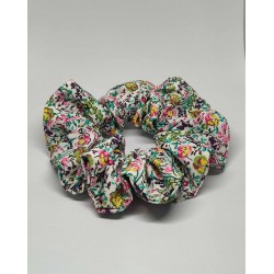 scrunchie de flores