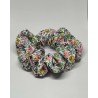 scrunchie de flores