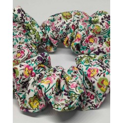 scrunchie de flores
