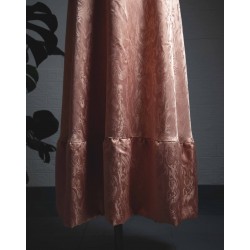 falda jacquard fruncida