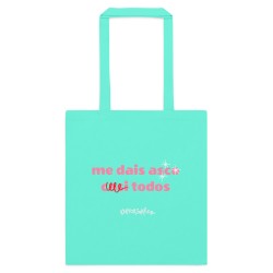 Tote de algodón "me dais asco casi todos"