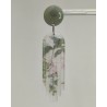 pendientes verde