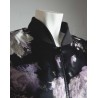 chaqueta de jacquard flores