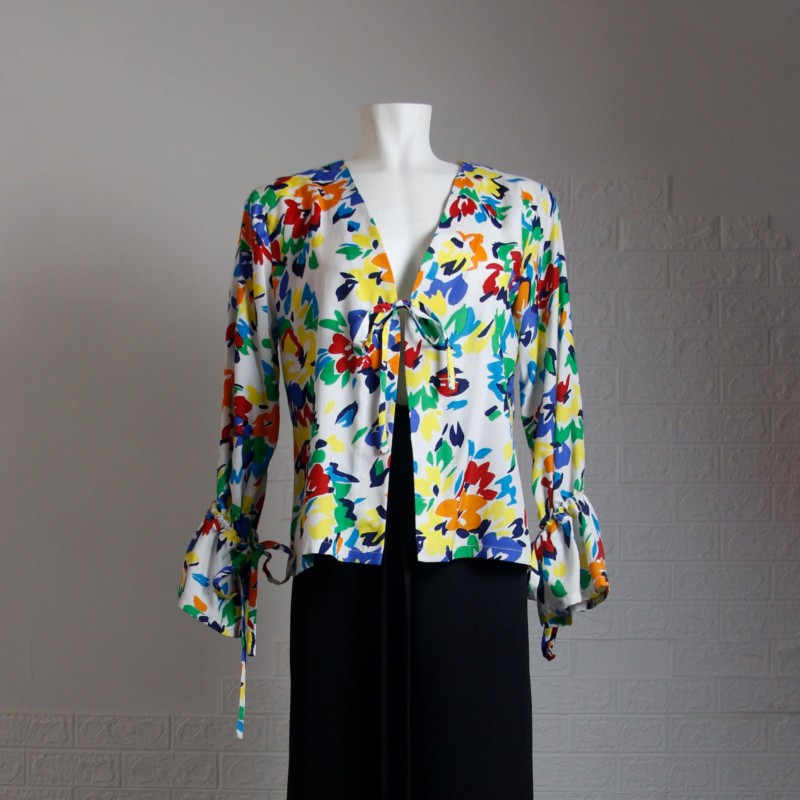 Blusa floreada