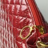 bolso charol rojo