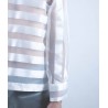 Blusa de rayas