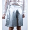 Shorts plateados