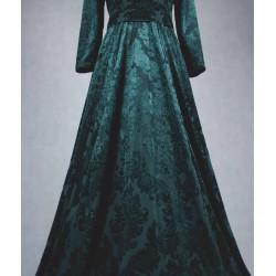 Conjunto verde brocado