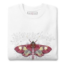 Sudadera "bolboreta vermella"