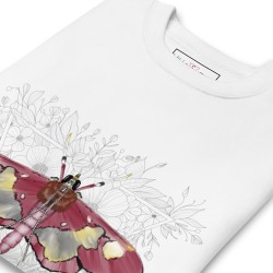 Sudadera "bolboreta vermella"